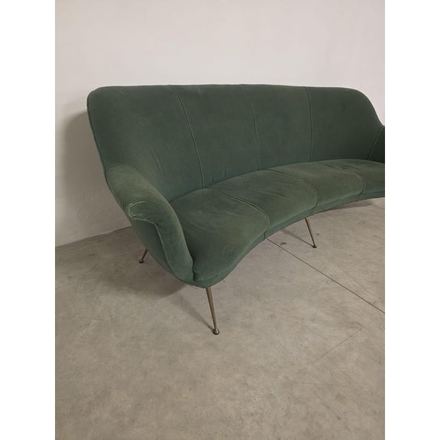 Vintage Italian Sofa, 1950s For Sale - Image 4 of 15