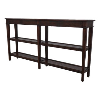 Theodore Alexander Castle Bromwich 4 Drawer Console Table For Sale