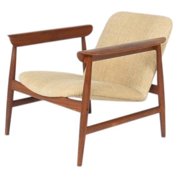 Teak Model Bo-118 Lounge Chair by Finn Juhl for Bovirke, 1950s For Sale - Image 18 of 18