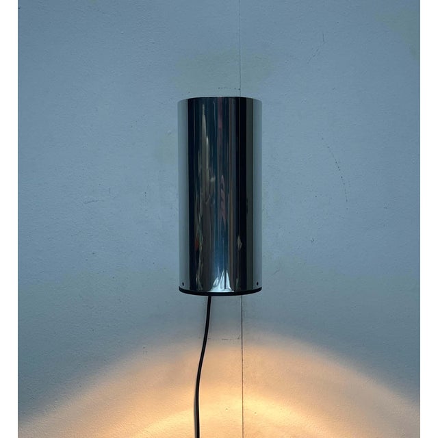 Black Mid-Century Modern German Space Age Minimalist Swivel Wall Lamp from Staff Leuchten, 1960s For Sale - Image 8 of 18
