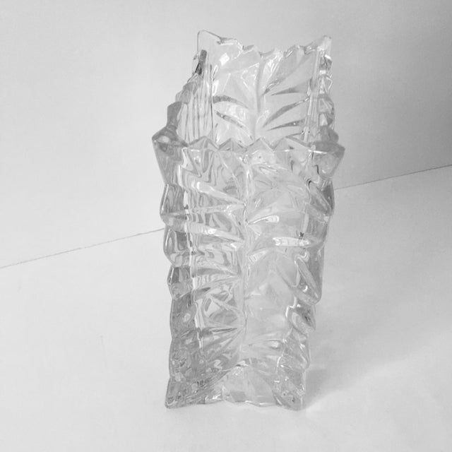 Vintage Rosenthal Studio Line Large Crystal Bag Vase Chairish
