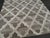 2020s 8ft 2in × 10ft 1in Artisan De Luxe Gray Fleur-De-Lys Wool Area Rug For Sale - Image 5 of 12