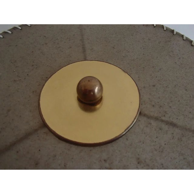 Table Lamp with Parchment Shade from WMF, 1950s, in Very Good conditions. Designed 1950 to 1959 I have official proof of...