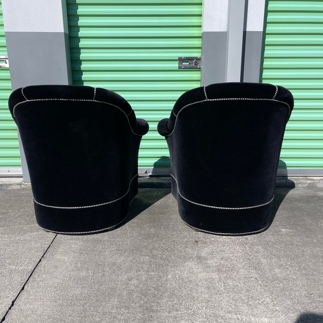 Late 20th Century Josef Hoffmann "Haus Koller" Lounge Club Chairs - A Pair For Sale - Image 5 of 10