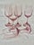 Late 20th Century Vintage Pink Wine Glasses-Set of 5 For Sale - Image 5 of 6