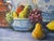 1980s G. Ragen Large Original Floral Still Life Painting Signed – 48x36 For Sale - Image 6 of 11