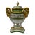 Antique Royal Bavaria “Louis Seize” Hand-Painted Portrait Urn With Ram Head Handles, Circa 1900 For Sale