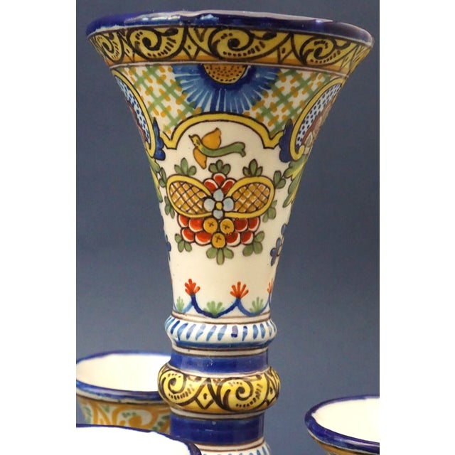 Ceramic Composite Vase by G.M. Antoine Montagnon for Nevers, France, 19th Century For Sale - Image 13 of 18