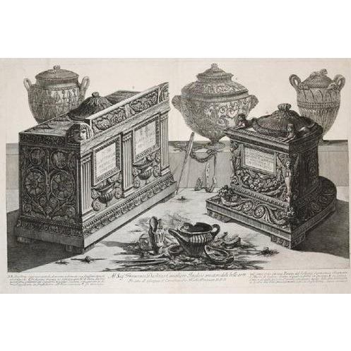 From the piranesi's series “vasi, candelabri, cippi, sarcofagi, tripodi, lucerne, ed ornamenti antichi disegnati ed incisi...