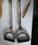 L.Begulin 800 Silver Horse Stirrups W/ Leather Straps, Pair, 800 Silver For Sale - Image 4 of 6