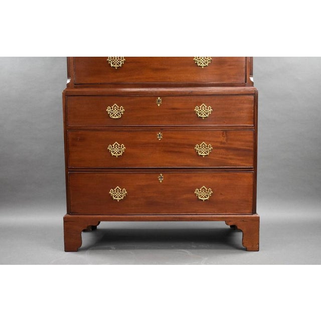 George III Mahogany Chest, 1800 For Sale - Image 3 of 9