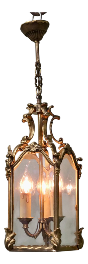 Rococo Gothic French Hall Light, 1920