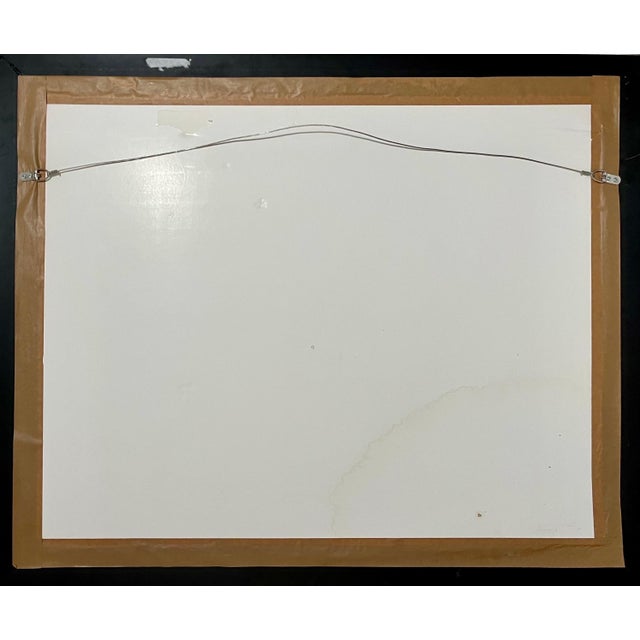 Juan Sebastián Barbera, Large Mexican Figurative Expressionist Lithograph Women Juan Sebastian Barbera, c. 1994 For Sale - Image 4 of 4