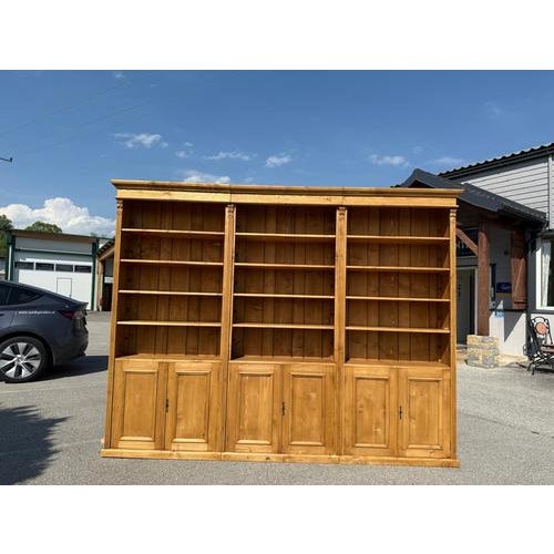 Large Wilhelminian Farmhouse Bookshelf For Sale - Image 3 of 18