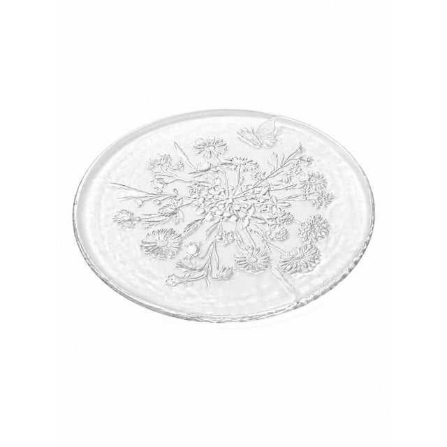 1980s Ulla Crystal Glass Plate from Kosta Boda, 1980s For Sale - Image 5 of 6