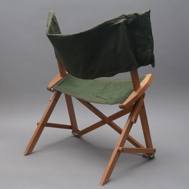 Beach Folding Chair by Pier Giacomo Castiglioni for Gavina, Italy, 1960s For Sale - Image 6 of 17