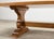 Country French Provincial Oak Farmhouse Trestle Dining Table 8 Ft For Sale - Image 11 of 18