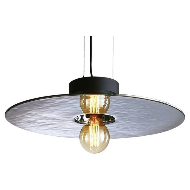 Black Mirage Pendant Light by Radar For Sale - Image 8 of 8