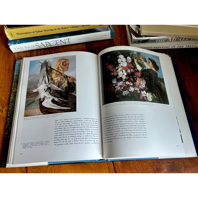 Textile 1994 "Origins of Impressionism" Museum Exhibition Book, Hardcover For Sale - Image 7 of 12