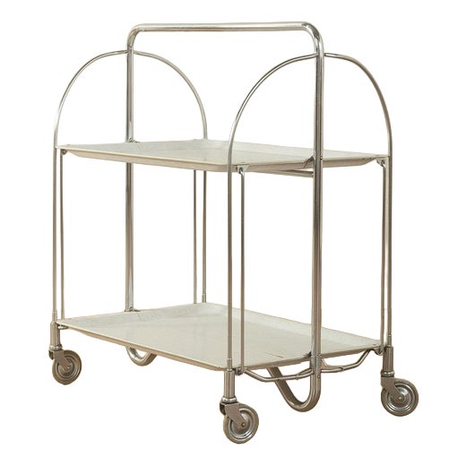 Dinett Serving Trolley by Bremshey & Co For Sale