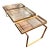 Vintage Brass and Lucite Coffee Table For Sale