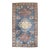 Blue Vintage Inspired Caucasian Rug rug no.j4884 For Sale