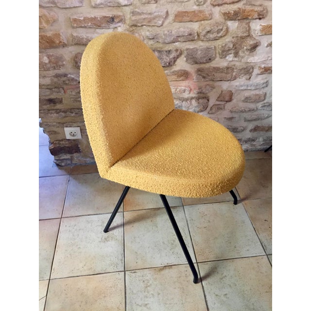 1950s Lounge Chair by Joseph Andre Motte, 1954 For Sale - Image 5 of 13