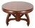 Limbert Style Antique Arts & Crafts Tiger Oak Pedestal Extension Dining Table, Newly Refinished For Sale