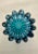 Alfredo Barbini Murano Sommerso Blue Green Ribbed Art Glass Vase For Sale - Image 9 of 9
