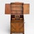 Mid 20th Century Art Deco Secretary Desk With Drop-Front Writing Surface and Chevron Veneer, 1930s For Sale - Image 5 of 12