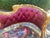 1950s 1950s French Louis XVI Burgundy Velvet Settee Sofa For Sale - Image 5 of 13