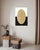 Abstract Rebecca Koury "Tapestry of Natures Balance" Black White Gold Contemporary Abstract Painting, Acrylic and Mixed Media on Canvas, Carmel California Art For Sale - Image 3 of 4