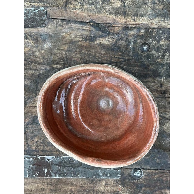 Vintage Original Studio Pottery Biomorphic Bowl For Sale - Image 10 of 12