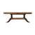 Mahogany and figured mahogany veneered and crossbanded extending dining table, the rectangular top opening to accommodate...