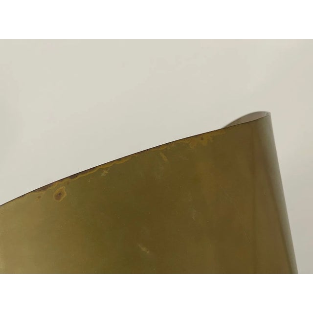 1970s Joseph McDonnell (American) Abstract Flowing Curves Metal Sculpture For Sale - Image 12 of 12