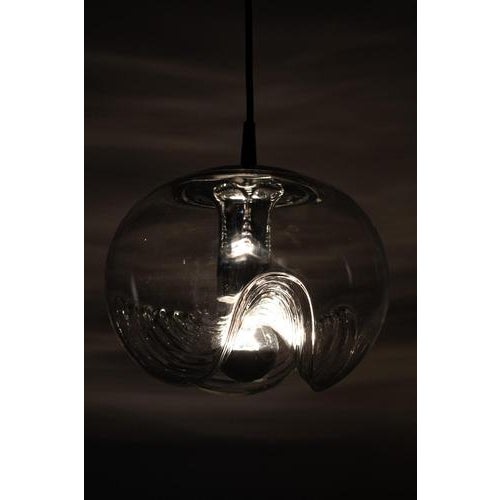 Wave Pendant Light from Peill & Putzler For Sale - Image 6 of 8