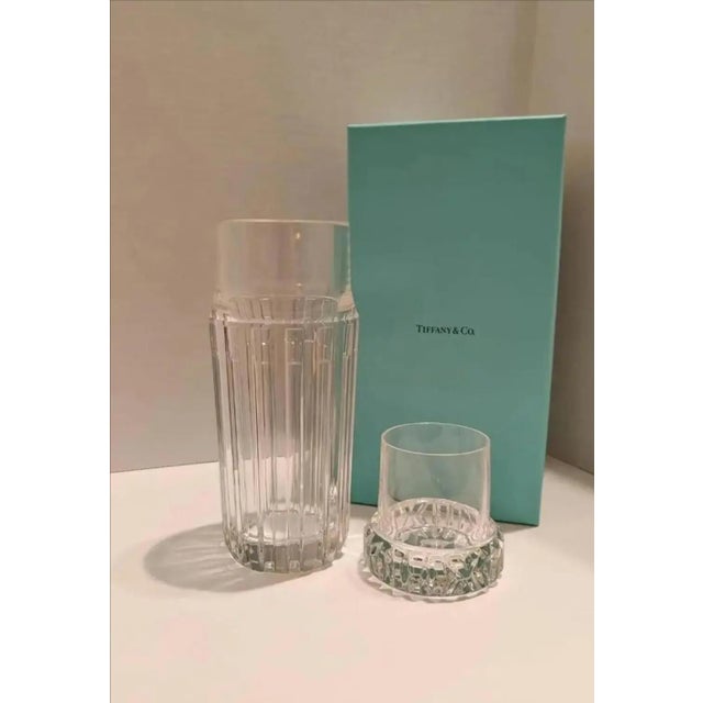 Vintage Tiffany & Co. Atlas Carafe and Tumbler Set- 2 Pieces For Sale In Atlanta - Image 6 of 9