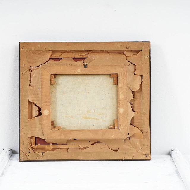 V. Masini, Untitled, 1970s, Oil on Canvas For Sale - Image 4 of 5