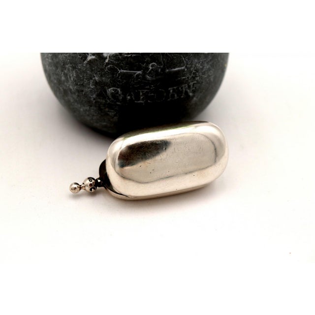Plain Silver Pound Holder For Sale - Image 5 of 6