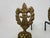Early 20th Century Bronze Andirons with Lions Paw Feet For Sale - Image 5 of 9
