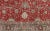 Antique Persian Fine Weave Tabriz in Red Background With Earth Tones For Sale - Image 10 of 12