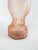 Rustic Vintage Pink Glass Owl Bottle or Decanter For Sale - Image 3 of 9