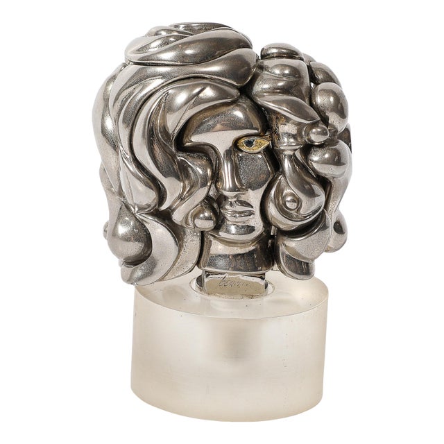 Mid-Century Miguel Berrocal Mini "Portrait De Michelle" Puzzle Sculpture For Sale