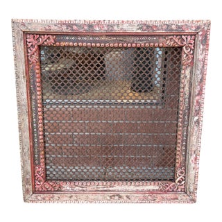 1920s Rajasthani Jali Window Screen For Sale