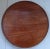 Brown 1930's Gomez Sisters Mahogany Lazy Susan Revolving Centerpiece Tray For Sale - Image 8 of 13