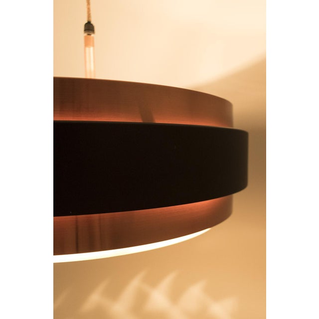 Vintage Metal Pendant Light For Sale - Image 10 of 14