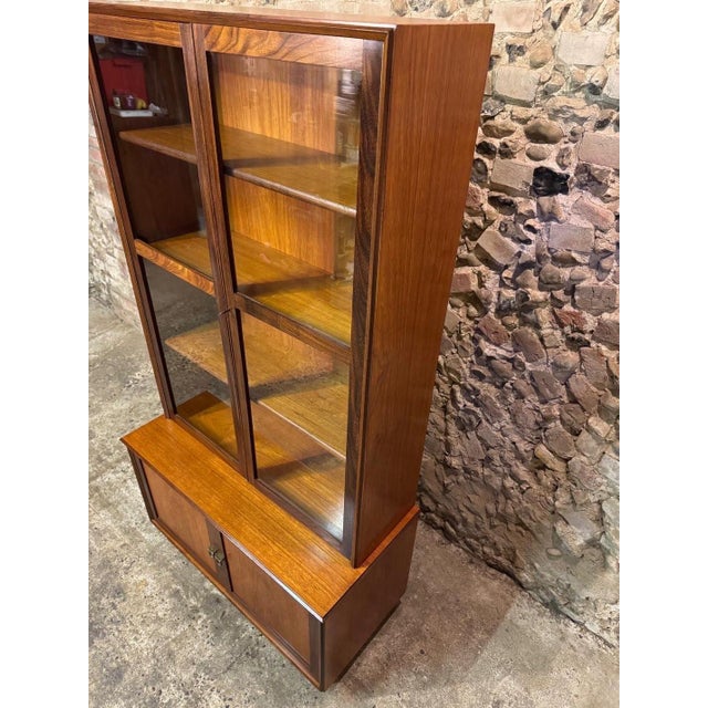 Mid-Century Teak & Glazed Bookcase from Turnidge, 1960s For Sale - Image 16 of 18