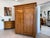 Antique Biedermeier Walnut Veneer Wardrobe For Sale - Image 17 of 17