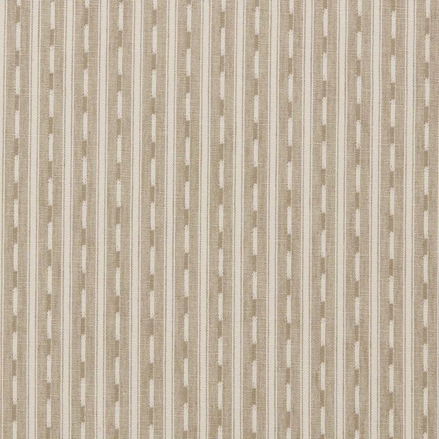 Owing to the balanced weft and warp of the weave Tobas visual structure feels laid back and relaxed. A lovely stripe with...