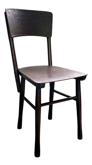 Wooden Bistro Chair from Jacob & Josef Kohn, 1930s
